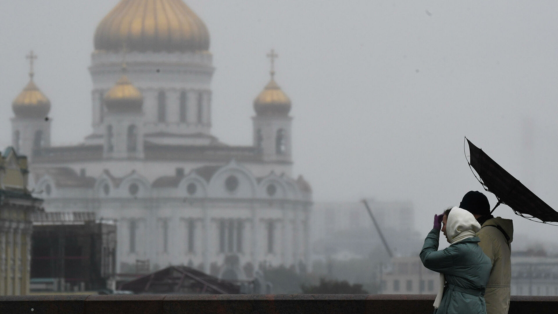 Погода в Москве: Опубликовано видео последствий циклона «Бенедикт» в Москве