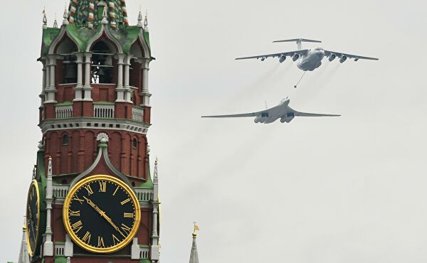 Погода в Москве: Погода в Москве может помешать воздушной части парада Победы