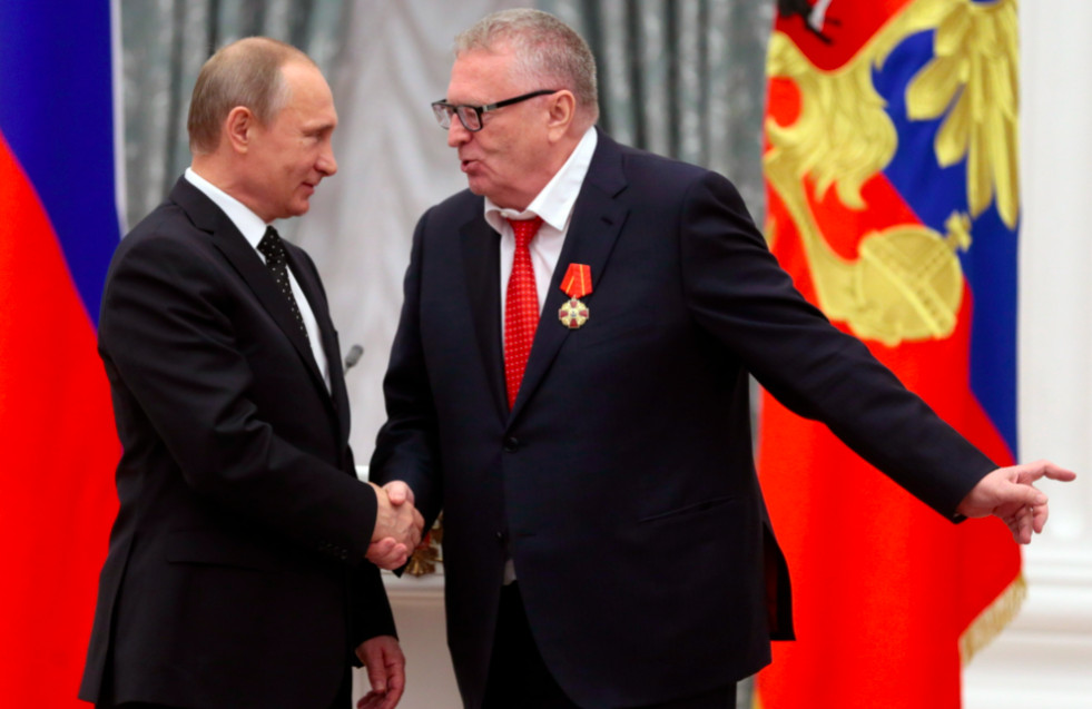 Путин пожелал Жириновскому скорейшего выздоровления