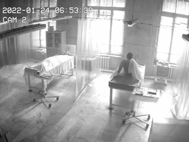 В Сети опубликовали видео с ожившим мертвецом в морге