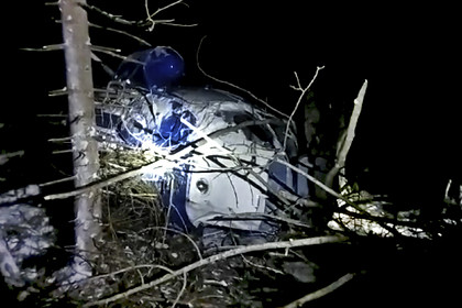Появилось видео с места крушения Ми-2 под Ижевском