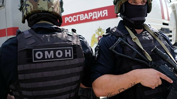 Задержание бойцами ОМОН банды сектантов попало на видео