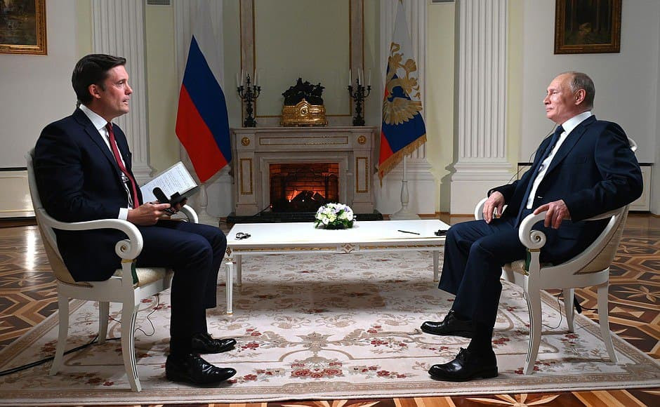 Путин осадил американского журналиста: «Вы затыкаете мне рот»