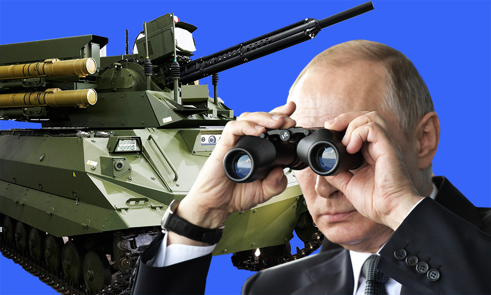 Обзор иноСМИ: «смертоносные роботанки Путина» заметили в Белоруссии