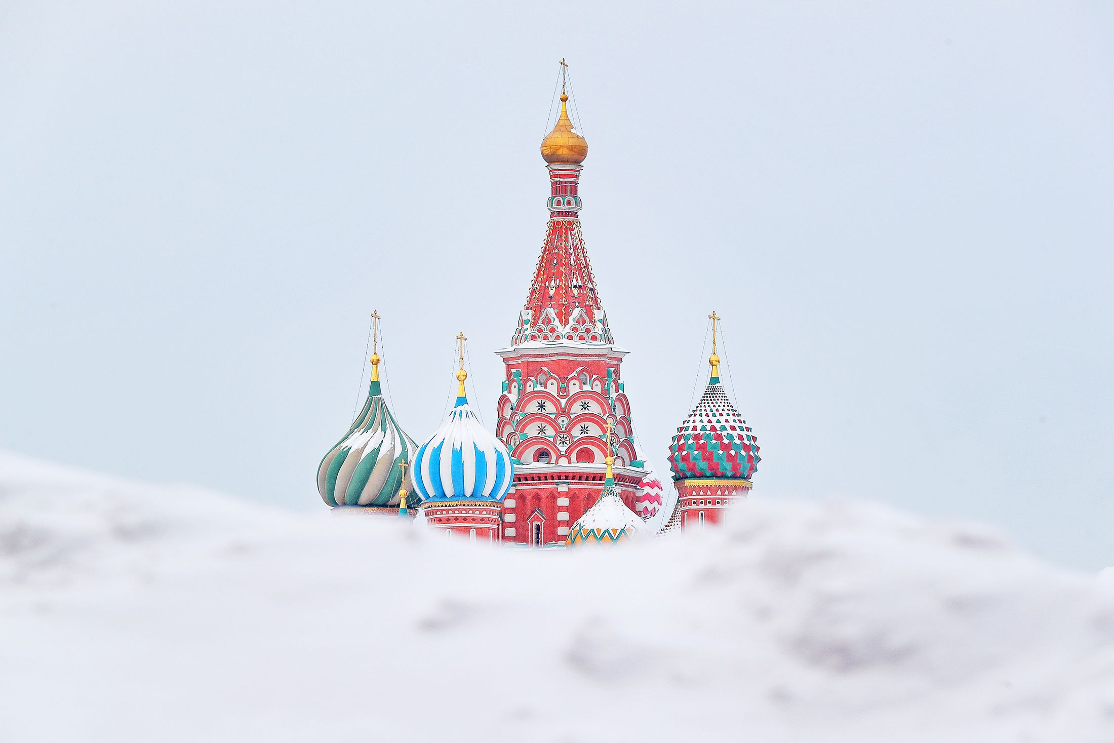 На Москву обрушился сильнейший за 32 года снегопад