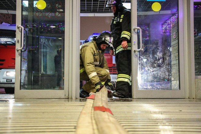 Взрыв произошёл в торговом центре под Воронежем