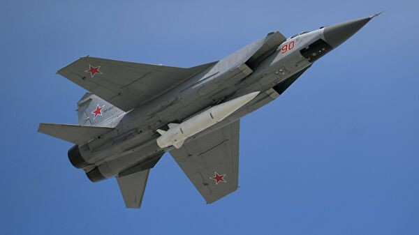 Пуск российского «Кинжала» показали на видео